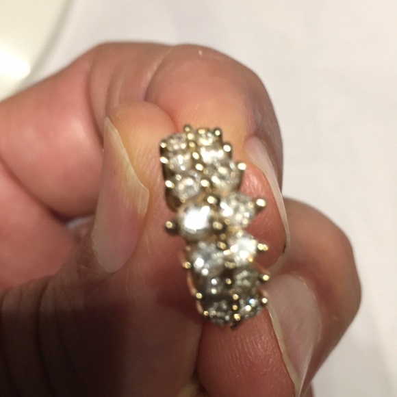 14K Gold diamonds engagement Ring - Picture 5 of 6